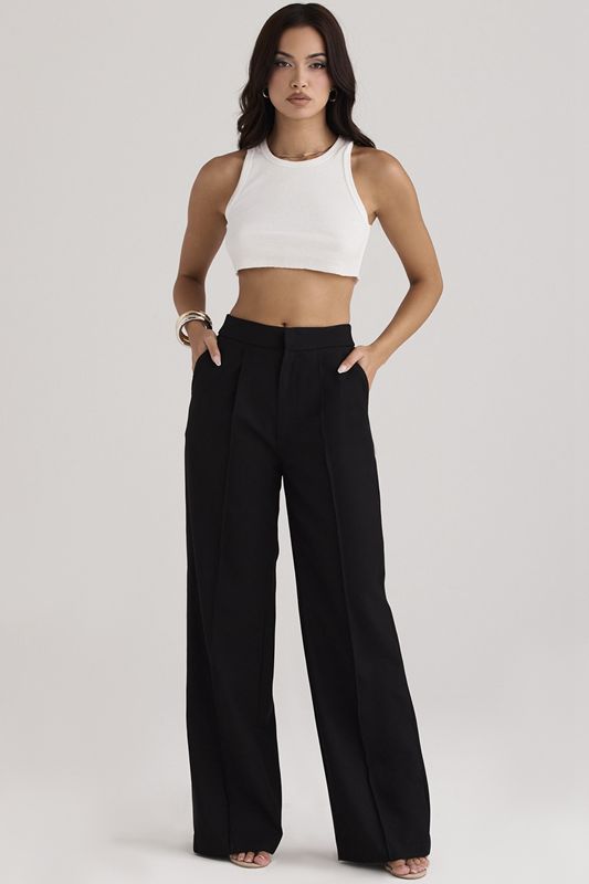 Black House Of Cb Loose Fits Pants | SJG-483610