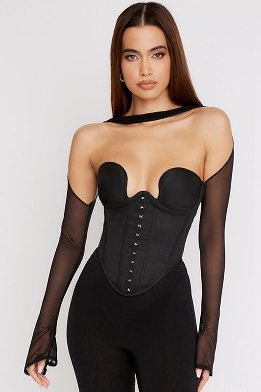 Black House Of Cb Structured Corset | ZXI-793628