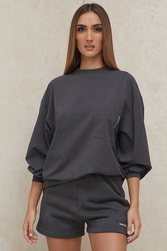 Grey House Of Cb Long Sleeve Tops | BRQ-576984