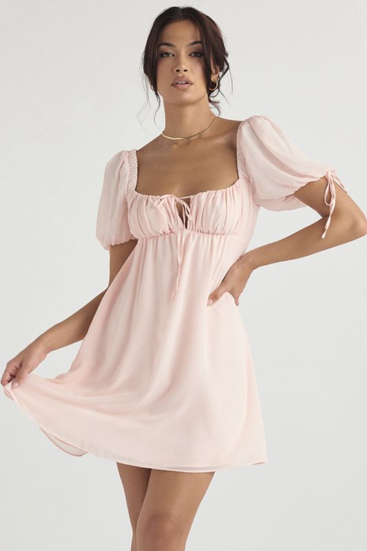 Pink House Of Cb Quartz Mini Dress | UGR-624381