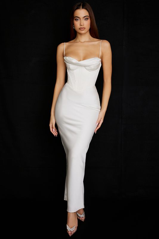 White House Of Cb Maxi Dress | QIO-096542