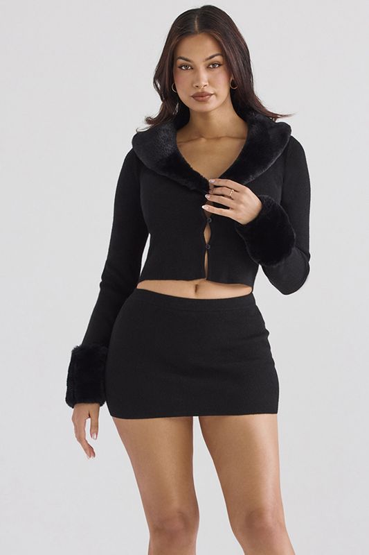 Black House Of Cb Cashmere Mini Skirts | SZX-659427