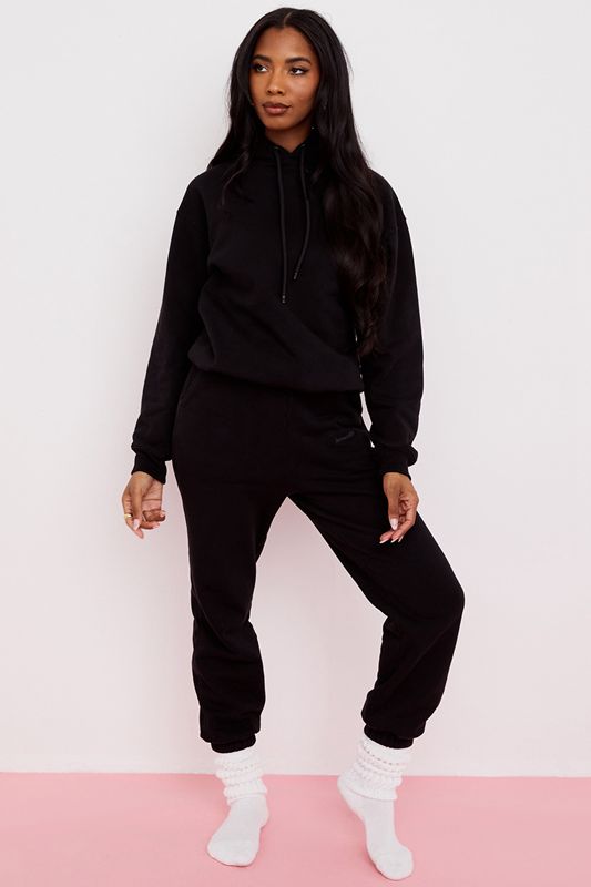 Black House Of Cb Fleece Back Jogging Pants | RNY-746013