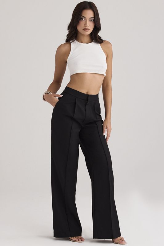 Black House Of Cb Loose Fits Pants | SJG-483610