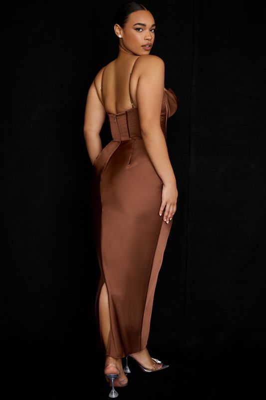 Chocolate House Of Cb Maxi  Dress | XNM-289631