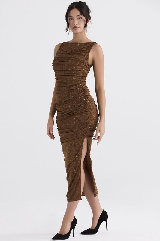 Coffee House Of Cb Crystallised Maxi Dress | XUE-784625