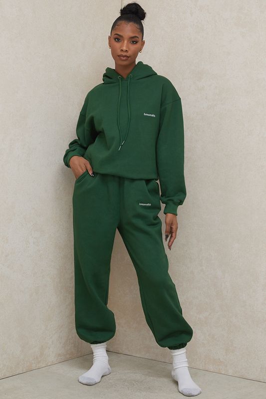 Green House Of Cb Fleece Back Pants | LUO-043827