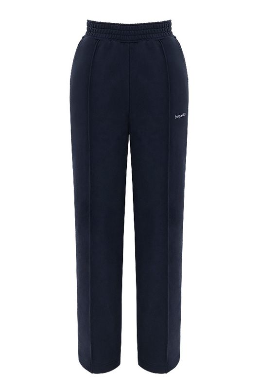 Navy House Of Cb Straight Leg Sweat Pants | IPR-624013