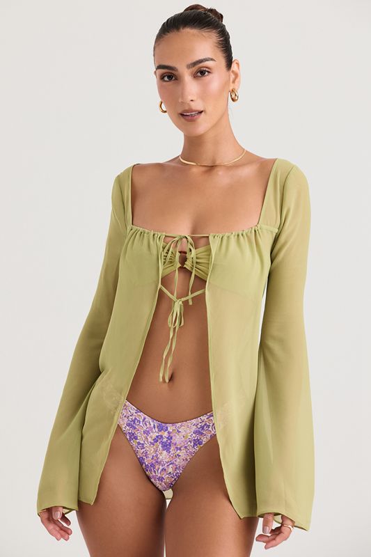 Olive House Of Cb Cover Up Swimsuit | SHP-195746