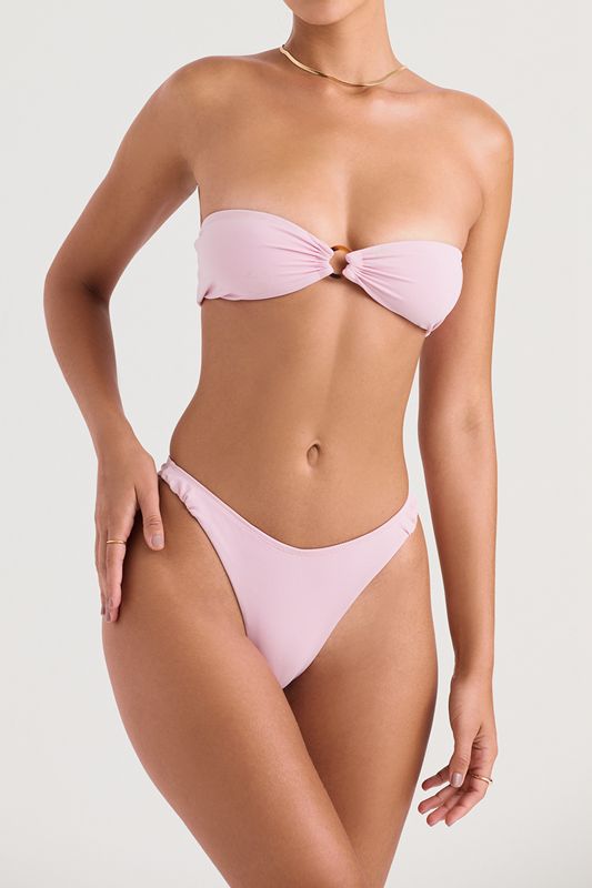 Pink House Of Cb Bandeau  Bikinis | WEC-915086