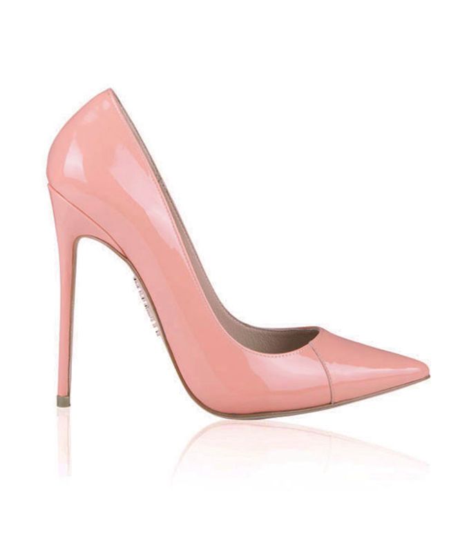 Pink House Of Cb Pink Patent Leather Pointy Toe Heels | XJT-867514