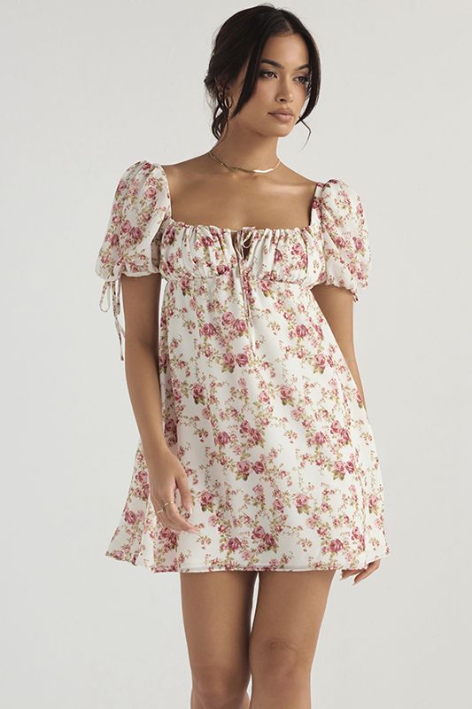 Rose House Of Cb Print Mini Dress | DTO-345690