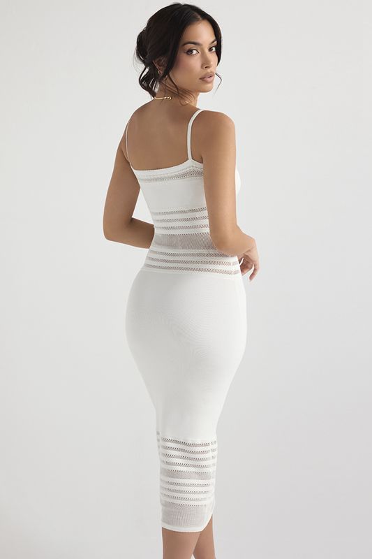 White House Of Cb Dainty Knit Midi Dress | ISO-167489