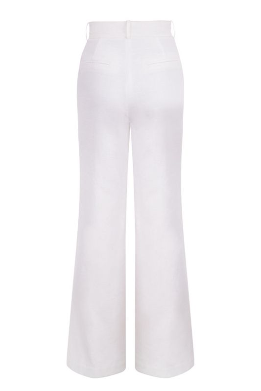 White House Of Cb Linen Mixs Pants | WHP-496015