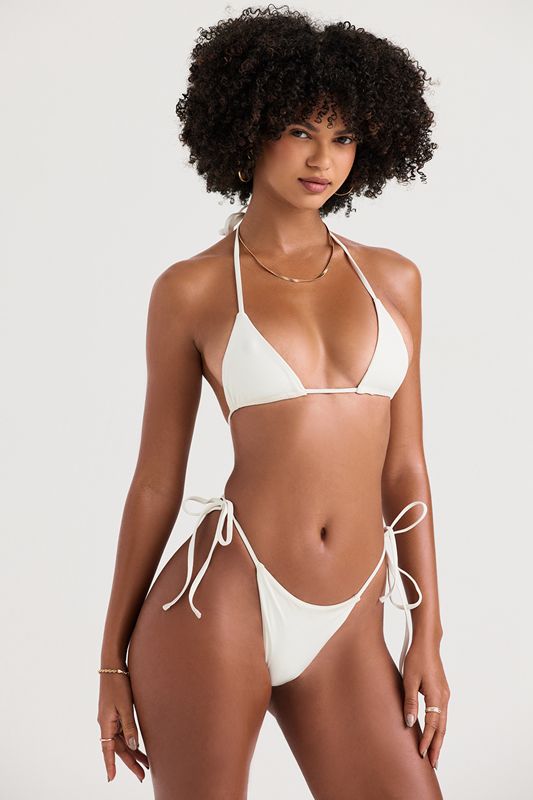 White House Of Cb Tie Side Bikini Bottoms | THM-715403